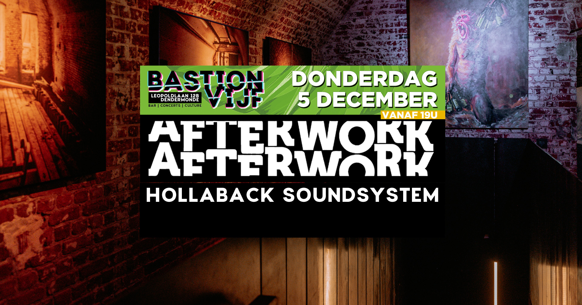 After work: Hollaback Soundsystem