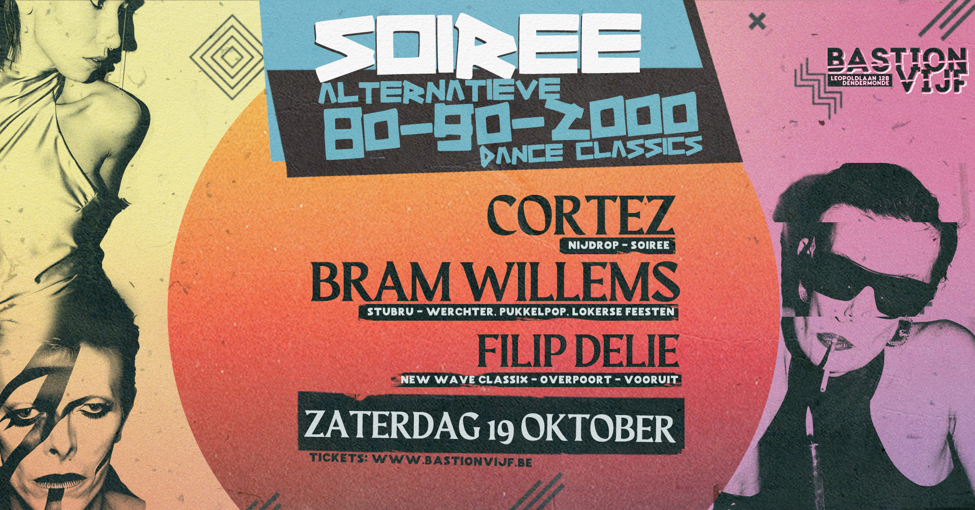 Soiree met Bram Willems, Cortez, Filip Delie